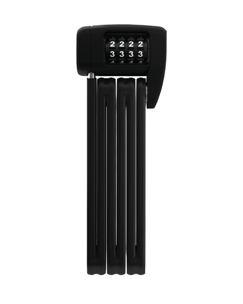 ABUS Folding Lock BORDO™ Lite 6055 - Combo 60cm BLACK-The Cycling Fix