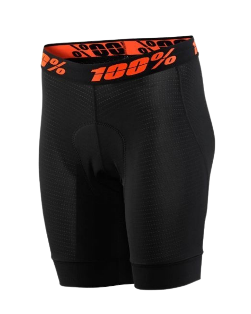 100% Crux Womens Liner Short  -  Black